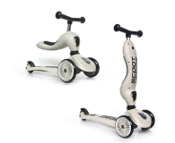 Hulajnoga nieelektryczna Scoot & Ride Highwaykick 1 Jeździk i hulajnoga 2w1 Ash